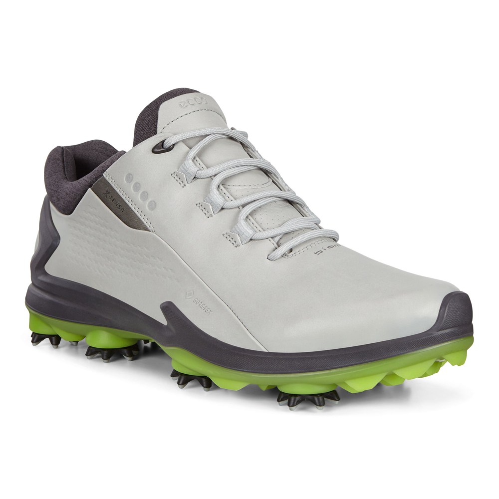 Zapatos De Golf Hombre - ECCO Biom G3 Cleated - Blancos - MSX360289